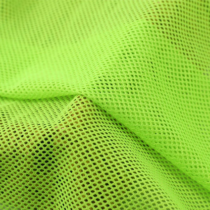 Dense Mesh Net Fabric, Mosquito & Lining, for Curtains, Linings & Baby Gloves - Fluorescent Green