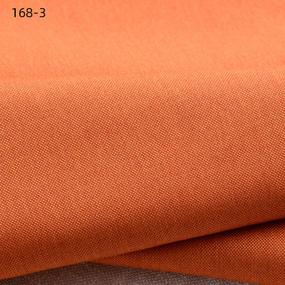 Faux Linen Upholstery Fabric by the Yard - Thick Sofa & Decor - 168-3 Orange