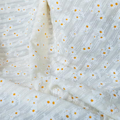 Polyester Jacquard Tablecloth Fabric, 100 g/m², 140 cm Wide, for Table, Home Decor & Event
