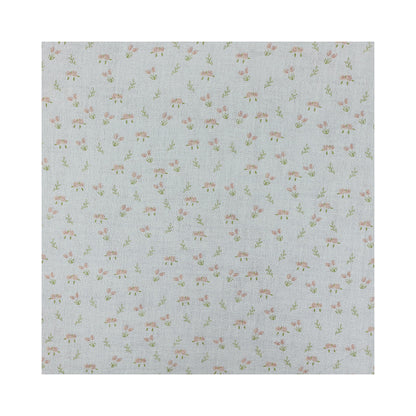 Cotton Double Gauze Fabric, Small Floral & Bow Prints (6)