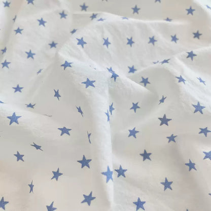 Polyester Crinkle Star Fabric, for Tops & Skirts