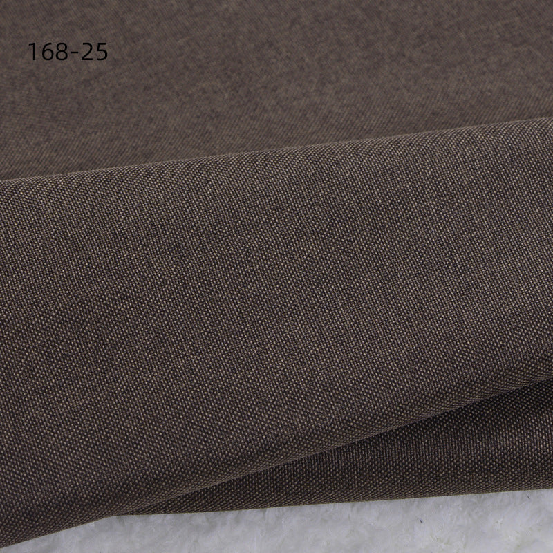 Faux Linen Upholstery Fabric by the Yard - Thick Sofa & Decor - 168-25 Coffee