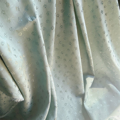 Rayon Lilac Jacquard Fabric, for Hanfu & Qipao