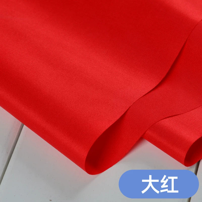 Satin Lining Fabric, Anti-Static, for Suits, Coats, Bags & Linings - Red