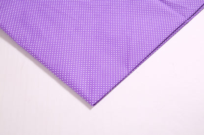 Floral Polyester Fabric - Craft & Craft by the Yard - Purple