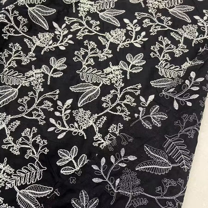 Textured Floral Embroidery - 3