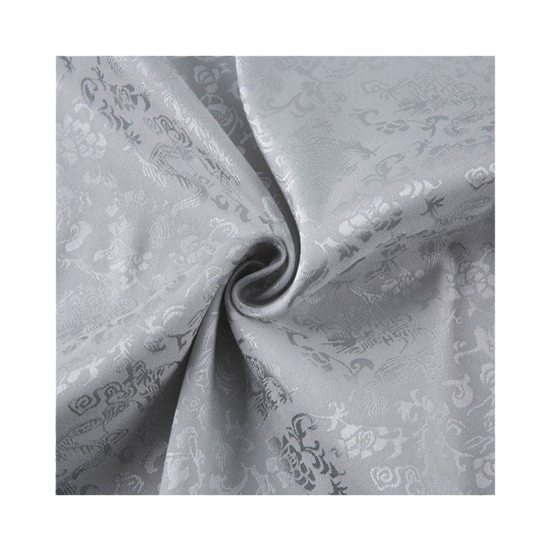 All-Over Dragon Satin Fabric By The Yard | 17 Colors, 47" Wide for Hanfu & Home Decor