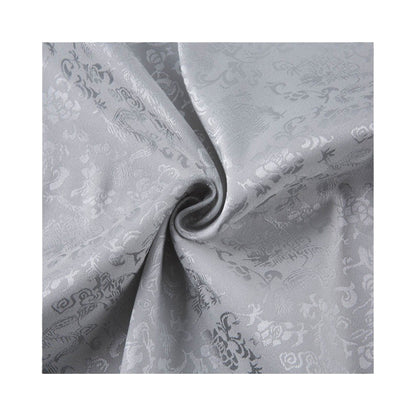 All-Over Dragon Satin Fabric By The Yard | 17 Colors, 47" Wide for Hanfu & Home Decor