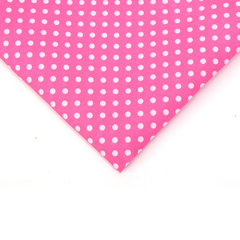 Floral Polyester Fabric - Bags & Craft by the Yard - Rose Red