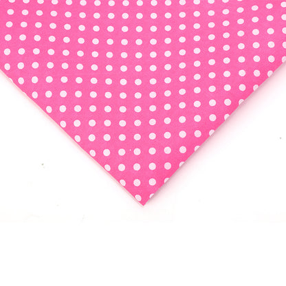 Floral Polyester Fabric - Bags & Craft by the Yard - Rose Red
