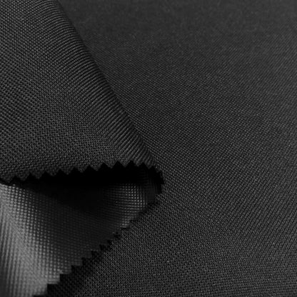 600D Oxford Fabric, Waterproof PVC Coated for Tents & Bags - Black