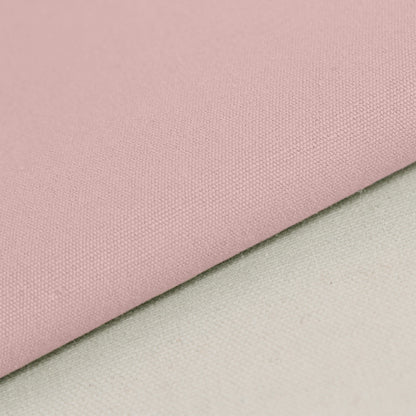 Heavy Cotton Canvas Fabric, 8oz Plain Weave for Bags & Upholstery - Blush 7#