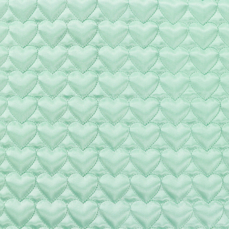Heart Quilted Satin - 8