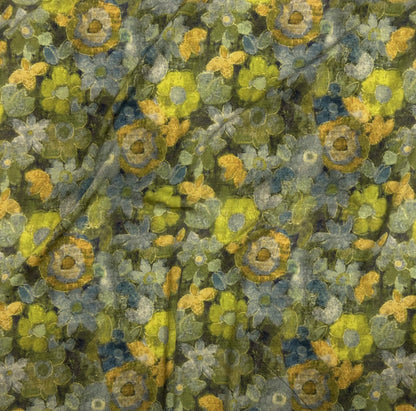 Rayon Fabric, Monet Morandi Floral, for Dresses & Pants