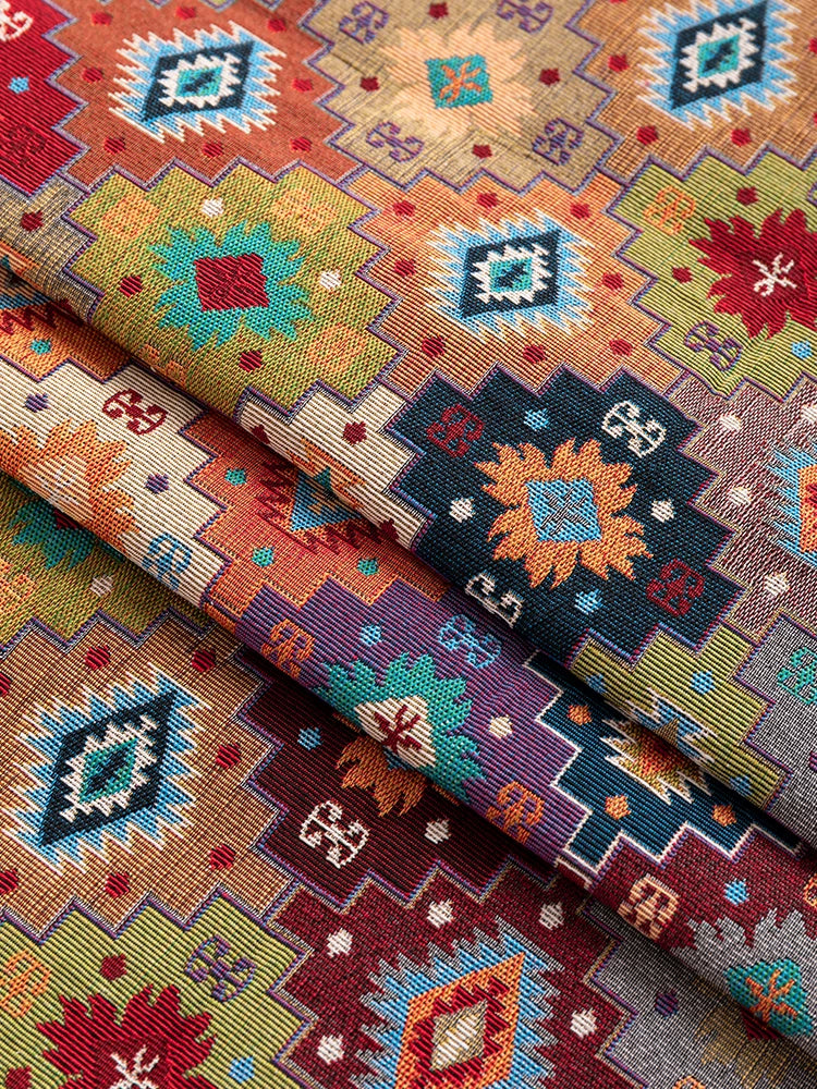 Bohemian Sofa Fabric, Printed Cloth for Upholstery & Cushion Covers