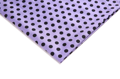 Diagonal Dot Polyester Fabric, Twill-Spot Cloth for Outdoor Apparel - Purple