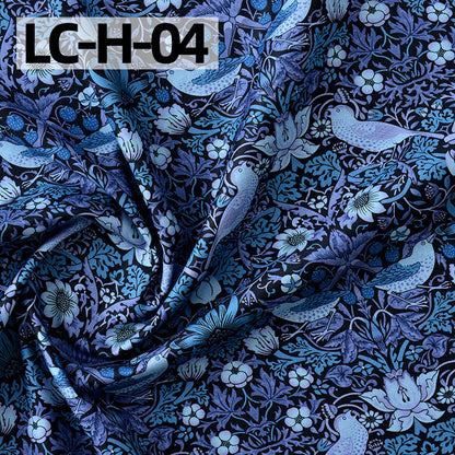 Floral Cotton Plain Fabric - Shirt & Dress by the Yard - LC-H-04