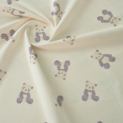 Floral Brushed Cotton Fabric - Dress & Home Decor by the Yard - Panda Plush