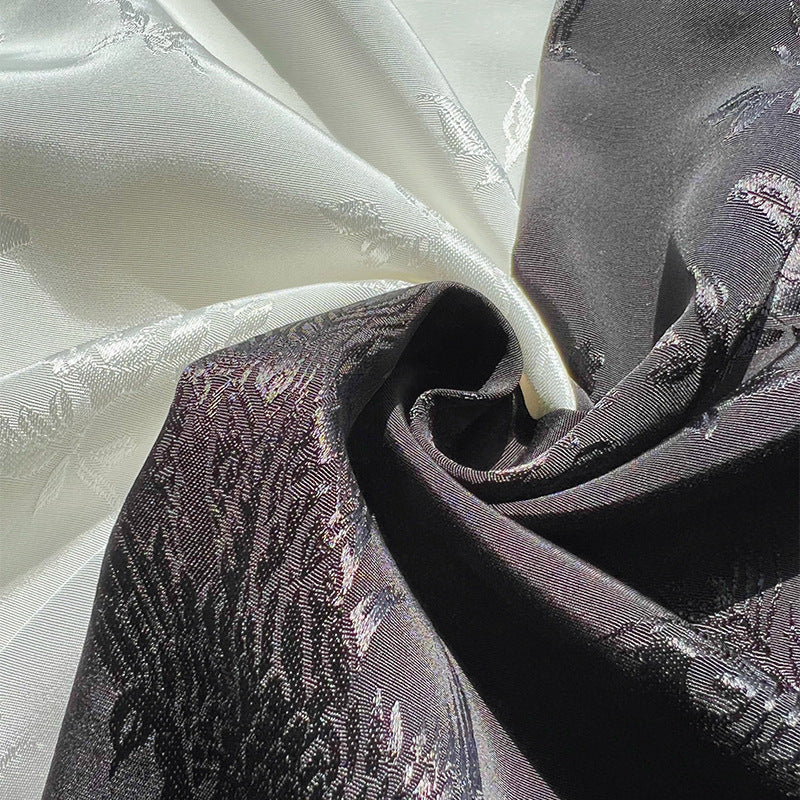 Rayon Jacquard Fabric, Peacock & Butterfly Hanfu Cloth