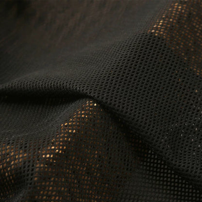 Dense Mesh Net Fabric, Mosquito & Lining, for Curtains, Linings & Baby Gloves - Black