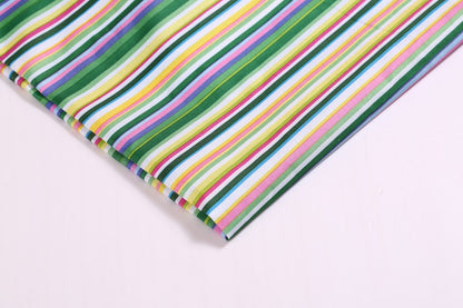 Floral Polyester Fabric - Table Linen & Craft by the Yard - Green