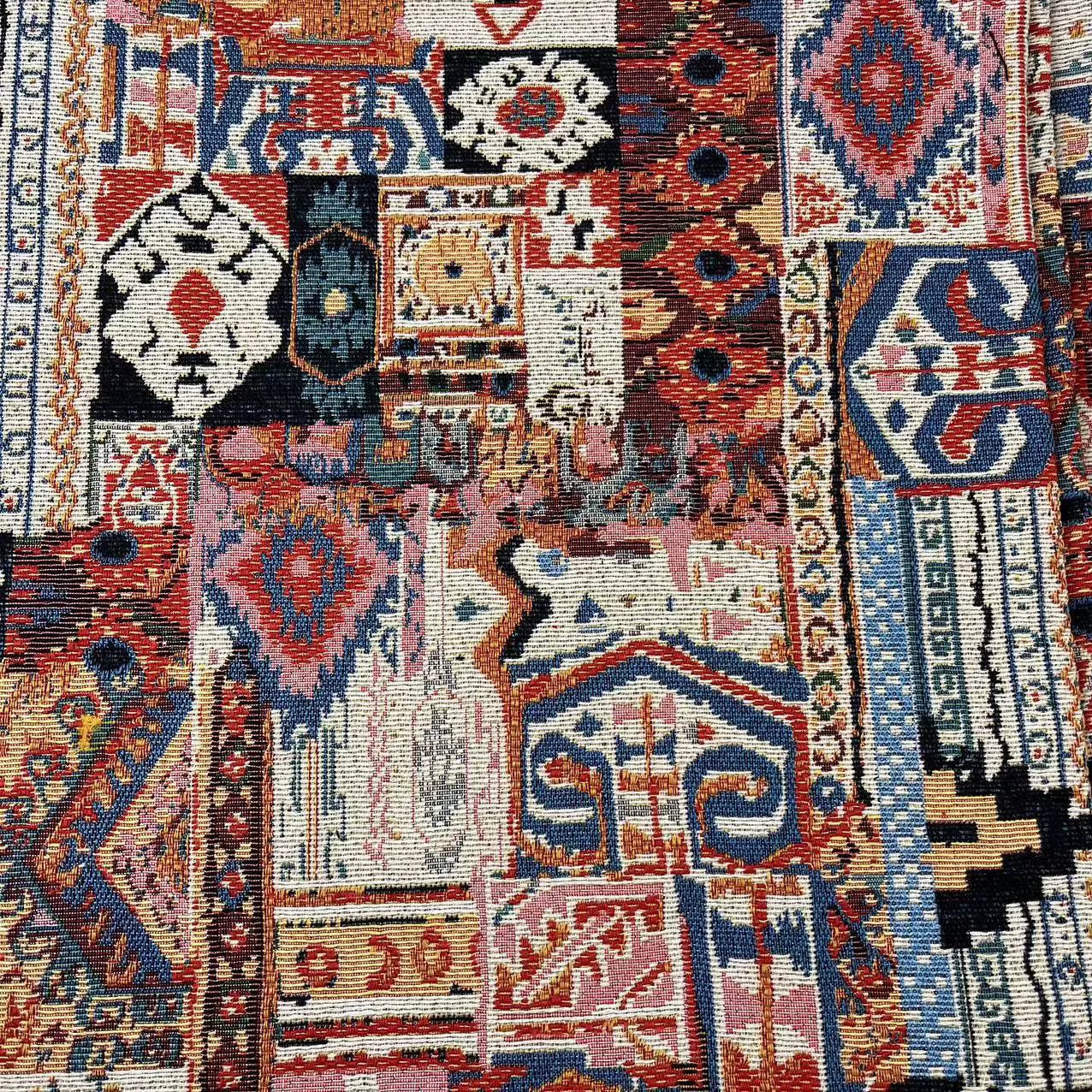 Oil-Painting Style Jacquard Fabric, Woven Cloth for Bags, Shoes & Decor - Oil Painting 5