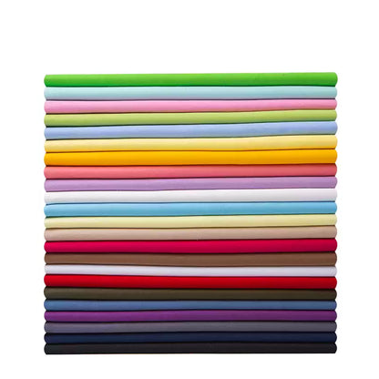 Cotton Twill Fabric, Solid, for Shirts, Bedding & Embroidery