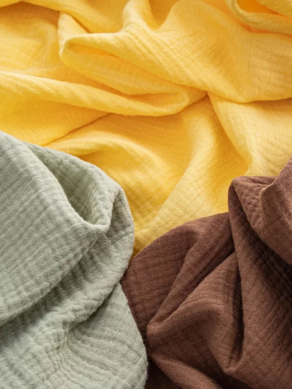 Cotton Double Gauze Fabric, for Baby Sleepwear & Bibs
