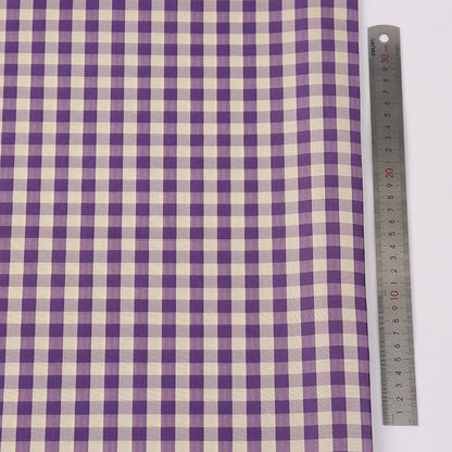 Floral Polyester Fabric - Home Decor & Craft by the Yard - Purple