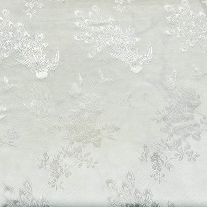 Rayon Jacquard Fabric, Peacock & Butterfly Hanfu Cloth