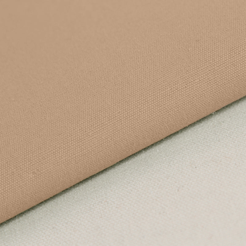 Heavy Cotton Canvas Fabric, 8oz Plain Weave for Bags & Upholstery - Beige 4#