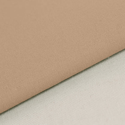 Heavy Cotton Canvas Fabric, 8oz Plain Weave for Bags & Upholstery - Beige 4#
