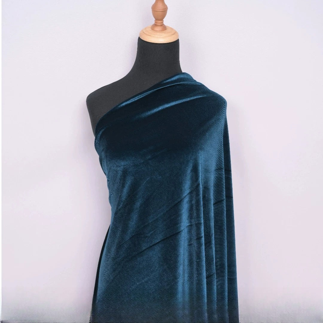 Silky Velvet Fabric, 20 Colors for Dresses, Qipao & DIY - Yellow