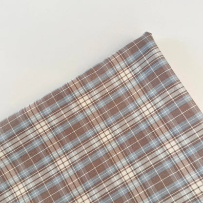 Cotton Shirting Fabric, Retro Stripe & Polka, for Shirts, Skirts & Hair Scrunchies