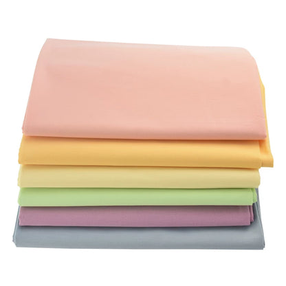 Washed Twill Poplin Fabric, Solid, for Shirts, Dresses & Blouses