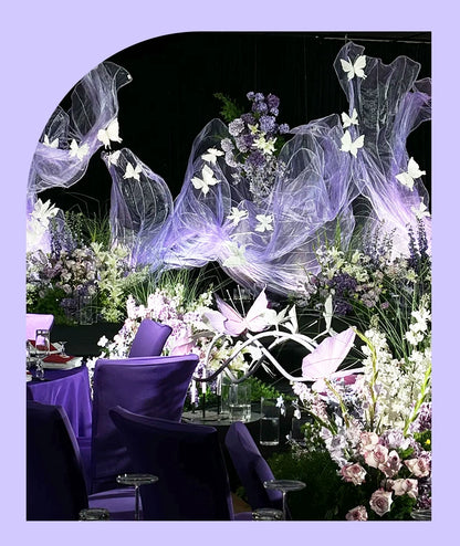 Lightweight Sheer Polyester Tulle Fabric, Soft Netting