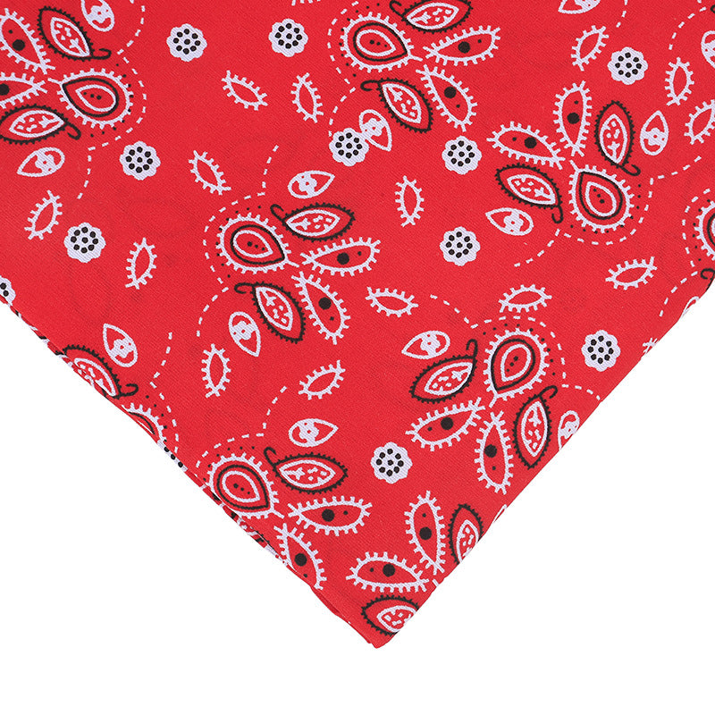 Brushed Pongee Floral Fabric, Vintage Ethnic Cloth for Table & Backdrop - Style 8