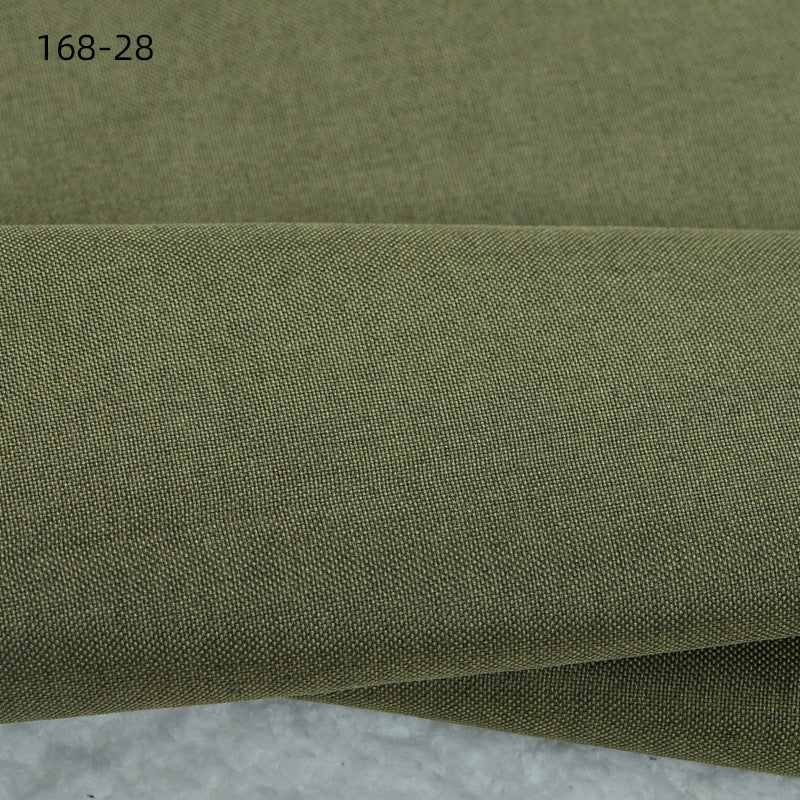 Faux Linen Upholstery Fabric by the Yard - Thick Sofa & Decor - 168-28 Army Green