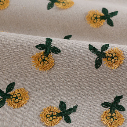 3D Flower Embroidery Fabric, for Dresses, 49 in Wide