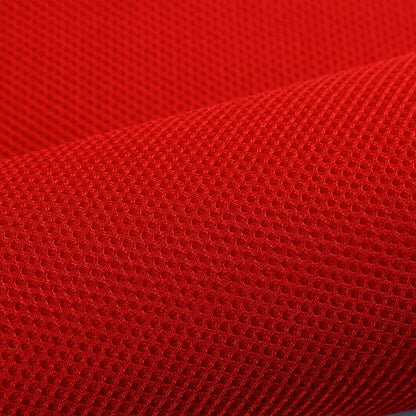 3D Mesh Fabric, Breathable 3-Layer, for Crib Rails, Sofa Covers & Sneakers - Bright Red