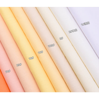 Classic Cotton Fabric - Apparel & Dress by the Yard - 1# Bleached White