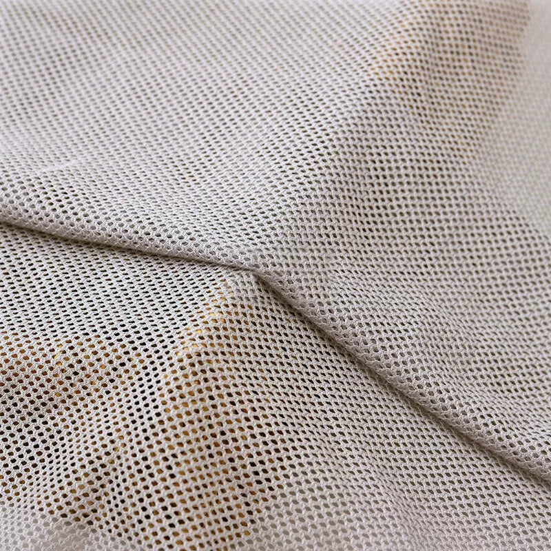 Dense Mesh Net Fabric, Mosquito & Lining, for Curtains, Linings & Baby Gloves - Light Gray