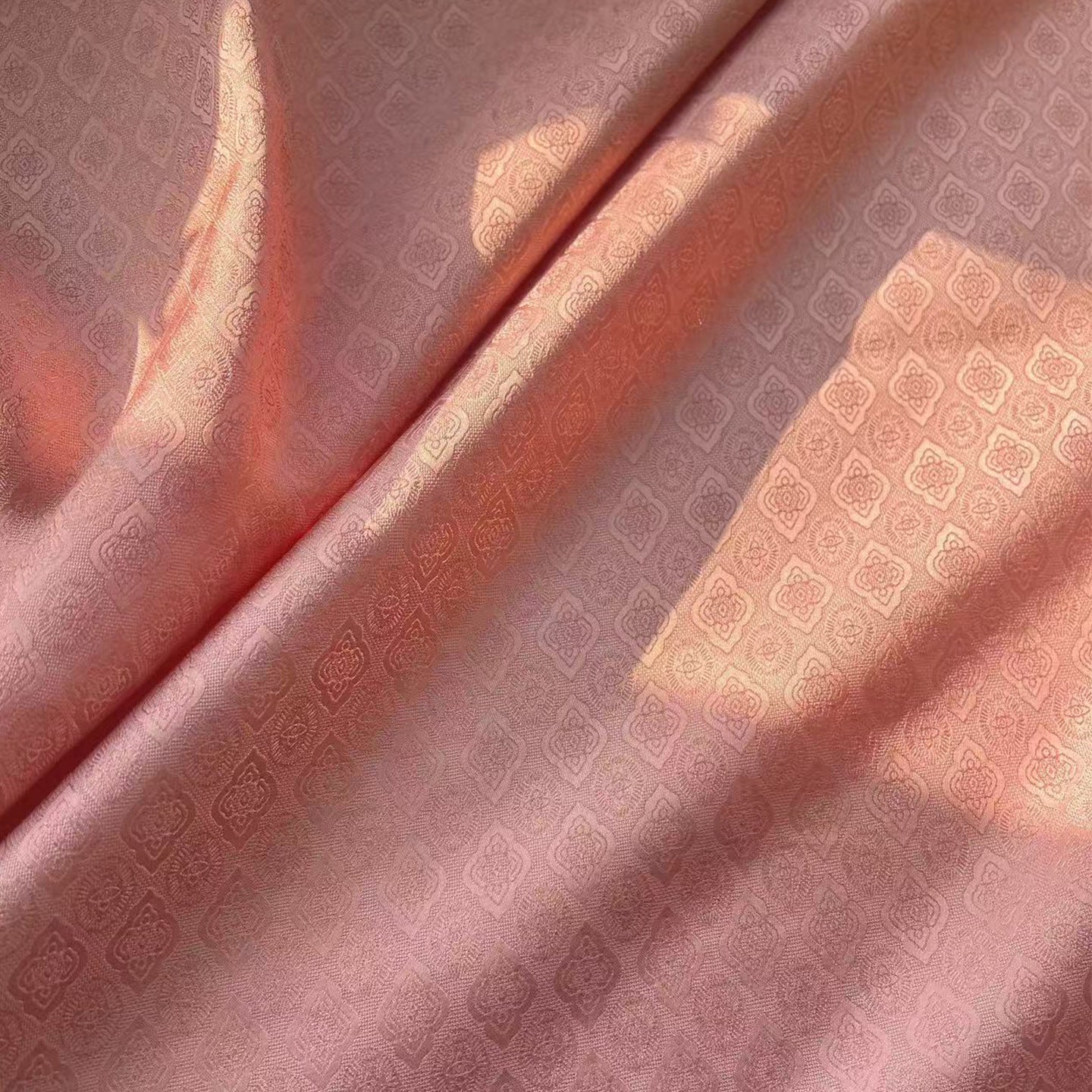 Rayon Polka Jacquard Fabric, for Hanfu & Dresses