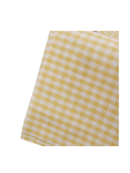Thick Cotton Check Fabric for Sofa Covers, Curtains & Picnic