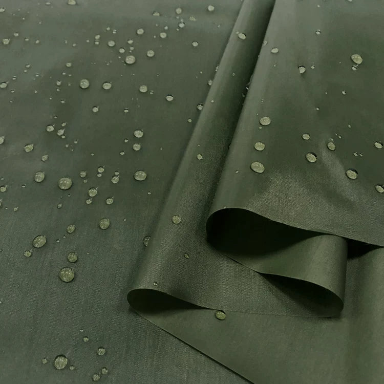 Waterproof Fabric, 150cm Polyester for Umbrellas, Tents & Curtains - Army Green