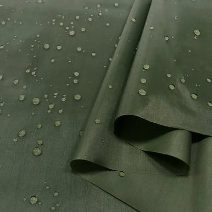 Waterproof Fabric, 150cm Polyester for Umbrellas, Tents & Curtains - Army Green