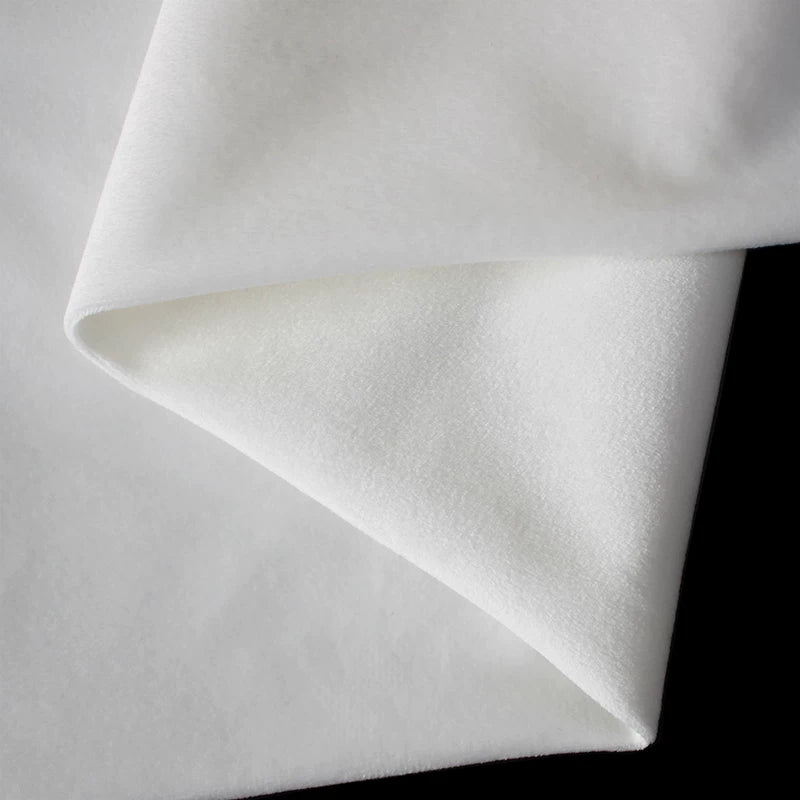 Thickened Velvet Fabric, 17 Colors for Sofa Covers, Curtains & Pillows - Off White