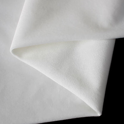 Thickened Velvet Fabric, 17 Colors for Sofa Covers, Curtains & Pillows - Off White