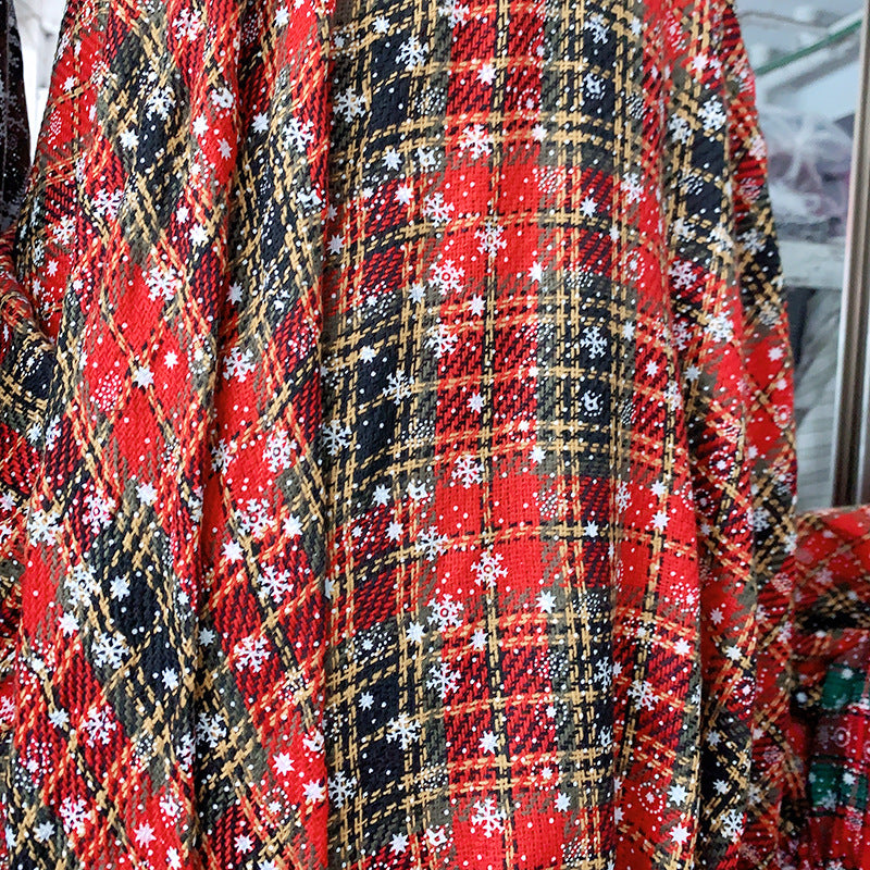 Christmas Plaid Fabric By The Yard | 13 Colors, 55" Wide for Holiday Decor & Christmas Craft