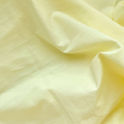 High-Density Cotton Fabric, Plain Weave, 59 in Wide - Yellow